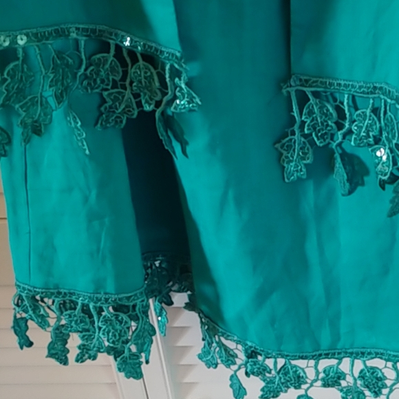 A 3 piece linen evening suit. - Picture 6 of 7